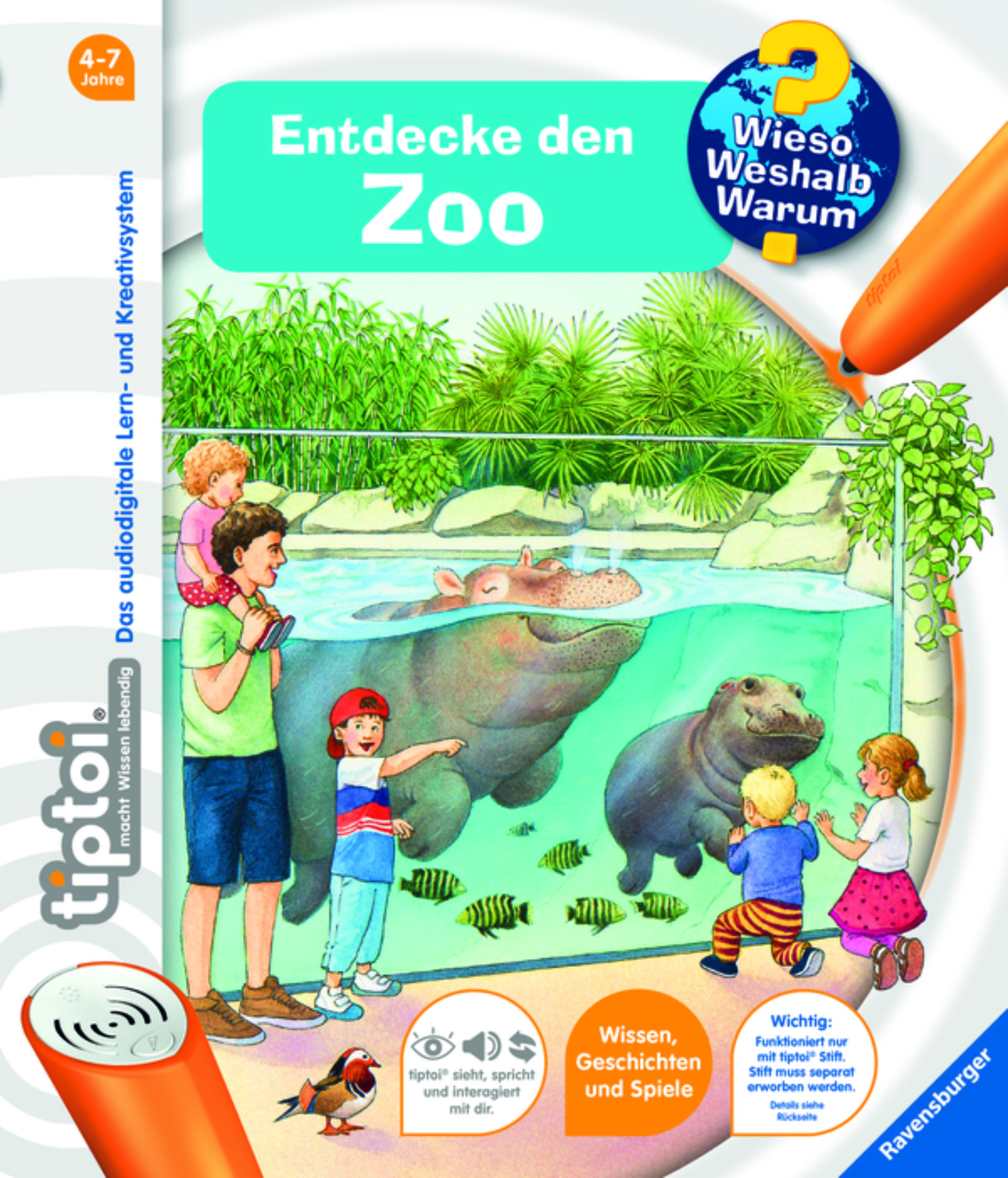 tiptoi® Entdecke den Zoo (Wieso? Weshalb? Warum? - Band 20)