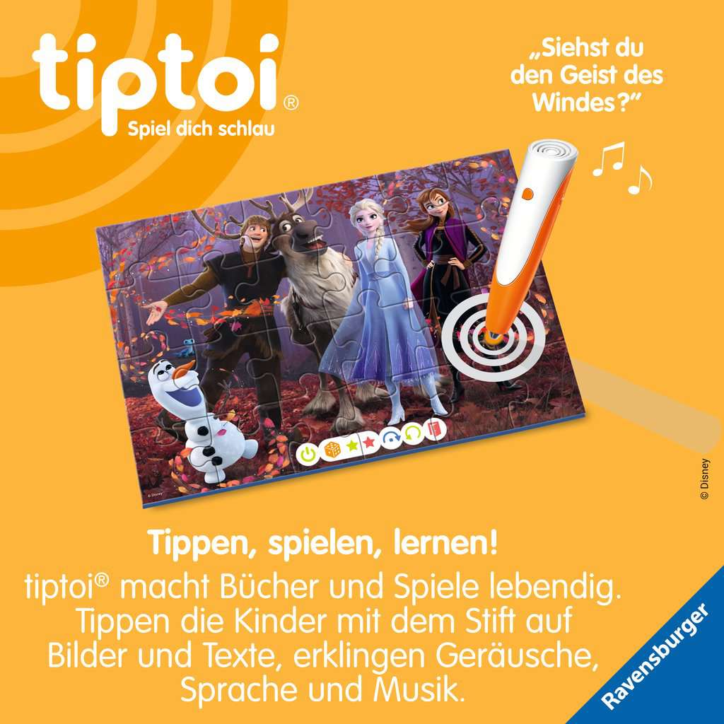 tiptoi® Puzzle für kleine Entdecker: Disney Die Eiskönigin