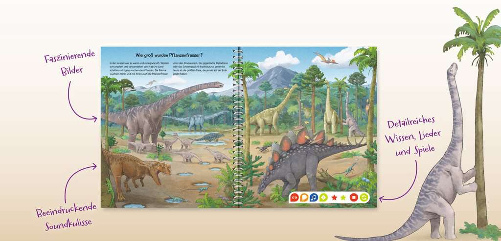 tiptoi® Wir entdecken die Dinosaurier (Wieso? Weshalb? Warum? - Band 24)