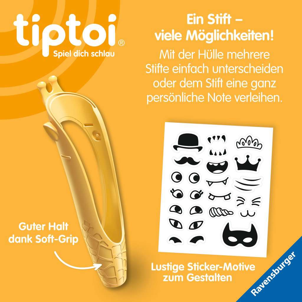 tiptoi® Stift-Hülle zum Wechseln in gelb (4. Generation)