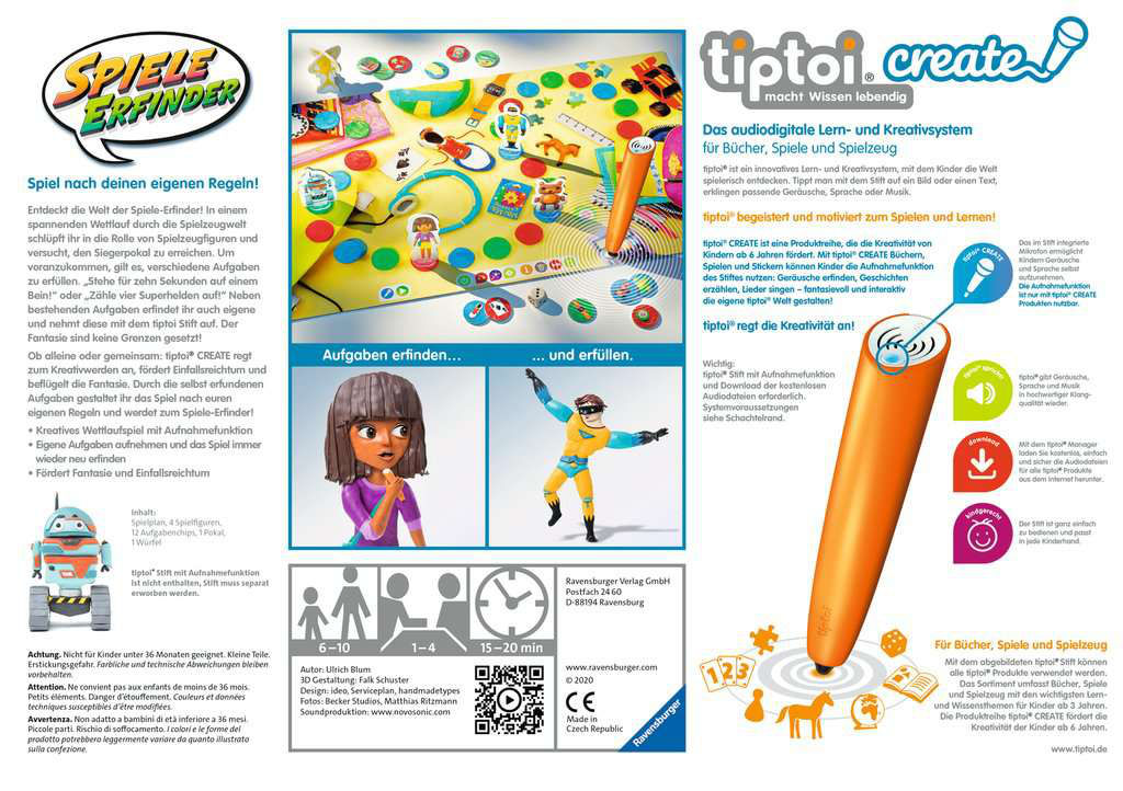 tiptoi® CREATE Spiele-Erfinder