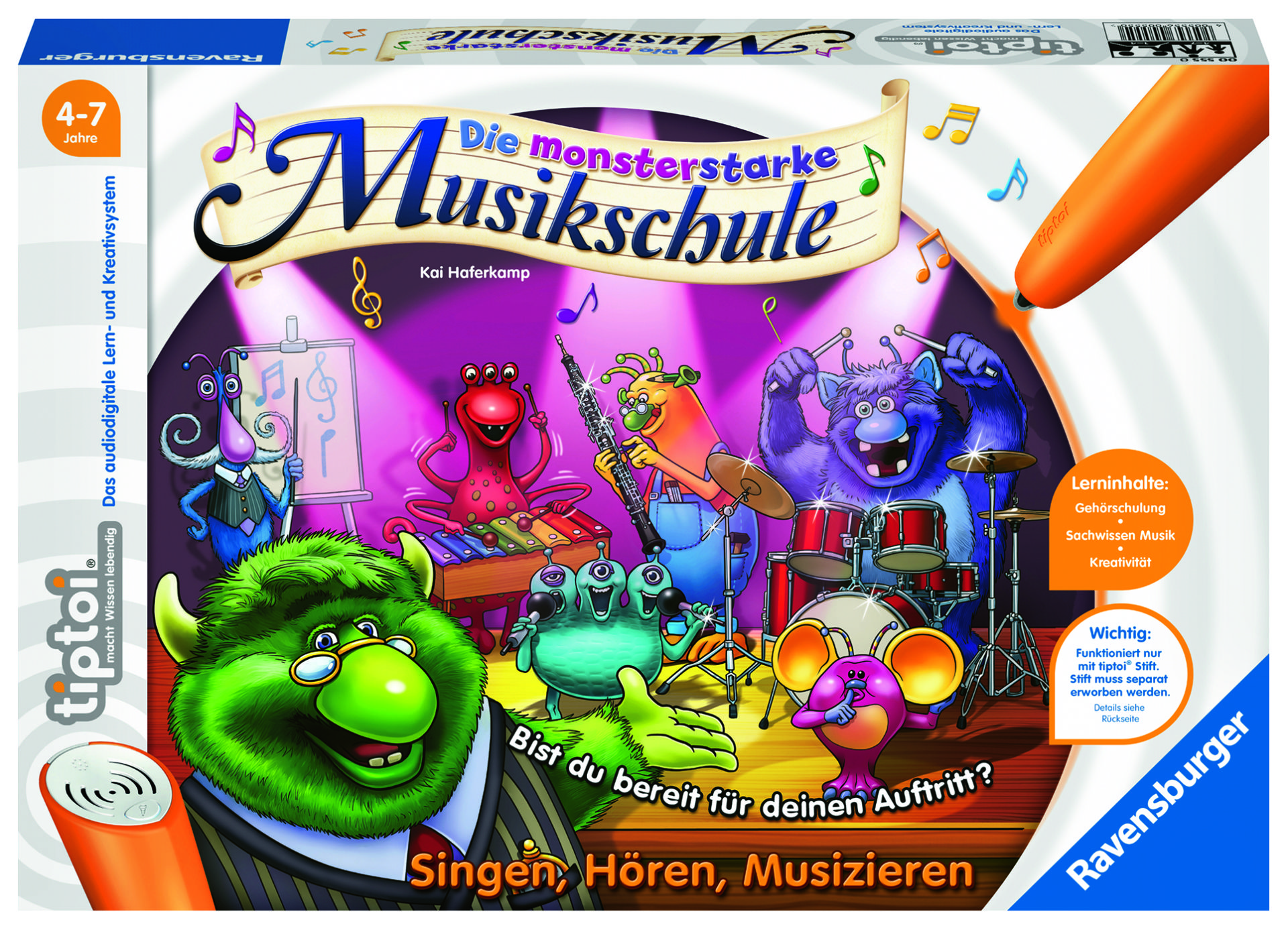 Die monsterstarke Musikschule - tiptoi® Spiel