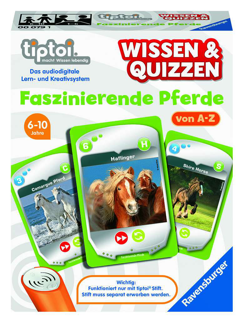 tiptoi® Wissen & Quizzen: Faszinierende Pferde