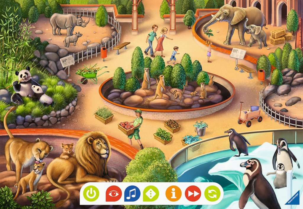 tiptoi® Puzzle für kleine Entdecker: Zoo