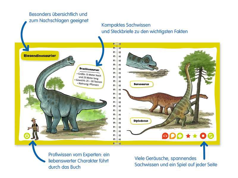 tiptoi® Dinosaurier (Pocket Wissen)
