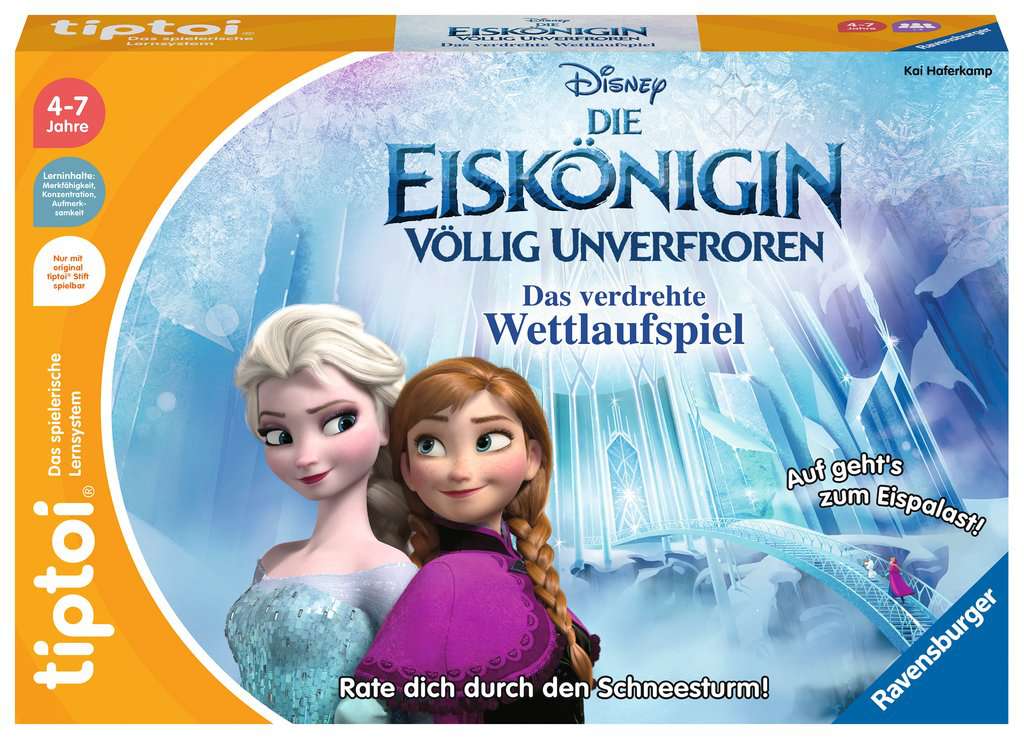 tiptoi® Disney Die Eiskönigin - Völlig unverfroren - Das verdrehte Wettlaufspiel