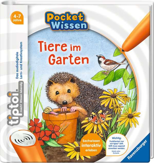 tiptoi® Tiere im Garten (Pocket Wissen)
