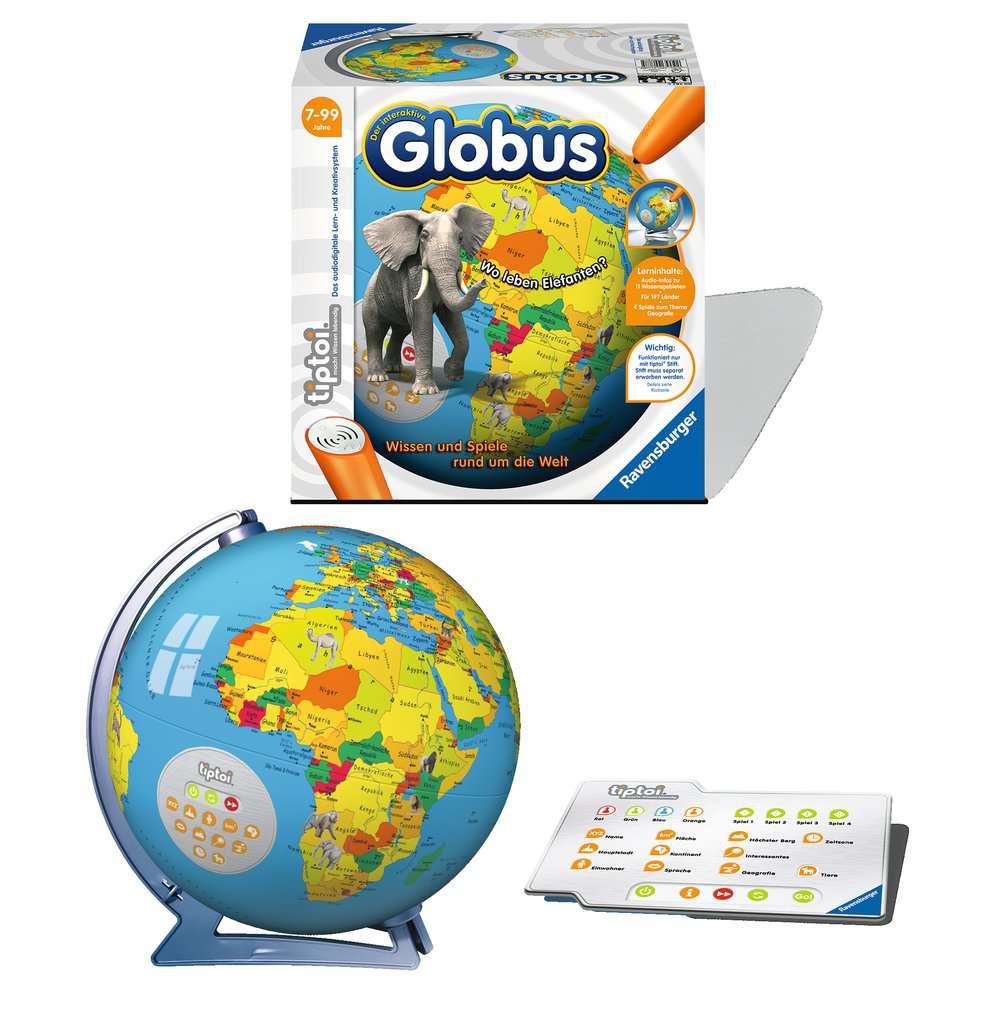tiptoi® Set: Stift & Der interaktive Globus